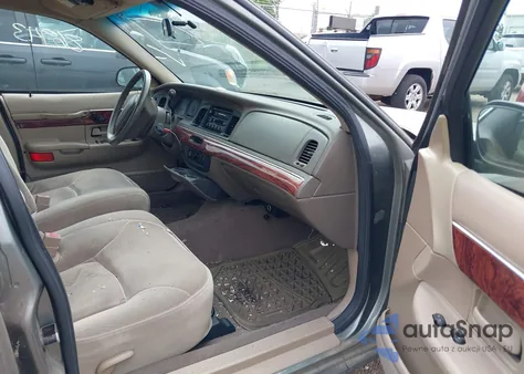 2002 Mercury Grand Marquis Gs/Gs Convenience из США, поврежденный, VIN 2MEFM74W42X665928